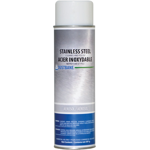 Stainless Steel Cleaner, 396 g, Aerosol Can We Share Industrial Supply