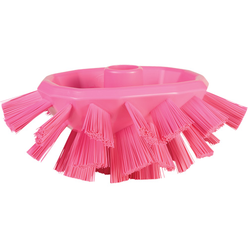 Brosse UST pour cuves, Soies Ferme, Longueur de 7-1/2", Rose We Share Industrial Supply