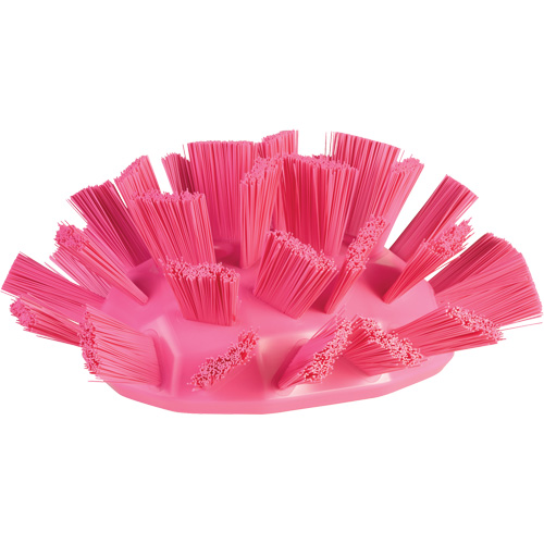 Brosse UST pour cuves, Soies Ferme, Longueur de 7-1/2", Rose We Share Industrial Supply