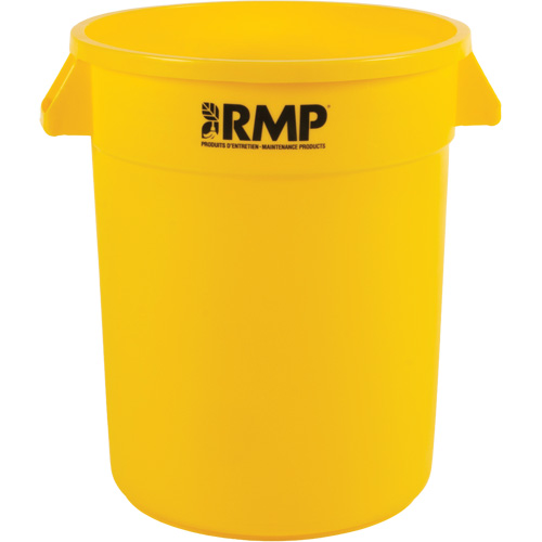 Garbage Bin, Polyethylene, 20 US gal. We Share Industrial Supply