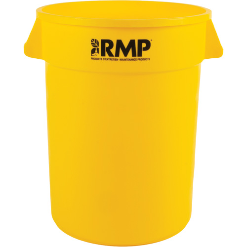 Bac &agrave; d&eacute;chets, Poly&eacute;thyl&egrave;ne, 32 gal. US We Share Industrial Supply