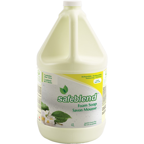 Savon au th&eacute; vert et jasmin, Mousse, 4 L, Parfum&eacute; We Share Industrial Supply