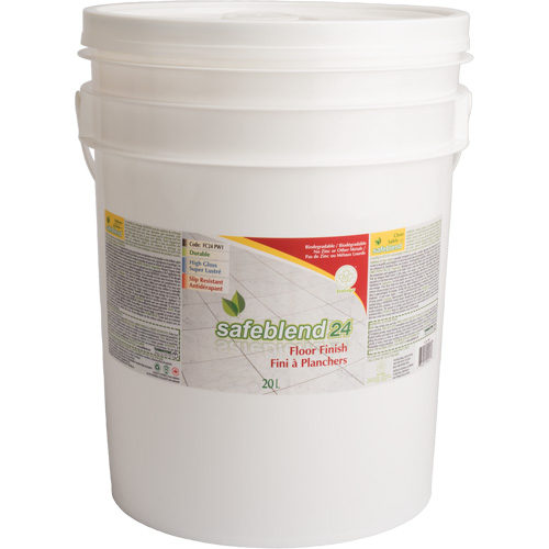 24 Floor Finish, 20 L, Pail We Share Industrial Supply
