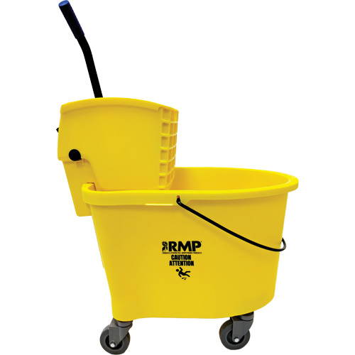 Mop Bucket, Side Press, 8.75 US Gal.(35 Quart) We Share Industrial Supply