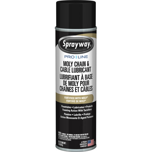 Pro Line Moly Chain & Cable Lubricant, Aerosol Can We Share Industrial Supply