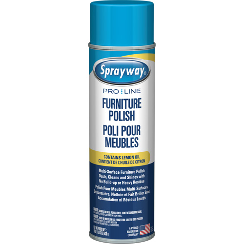 Pro Line Furniture Polish with Lemon Oil, 19 oz., Aerosol Can We Share Industrial Supply