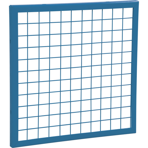 Wire Mesh Partition Components - Panels, 4' H x 4' W We Share Industrial Supply