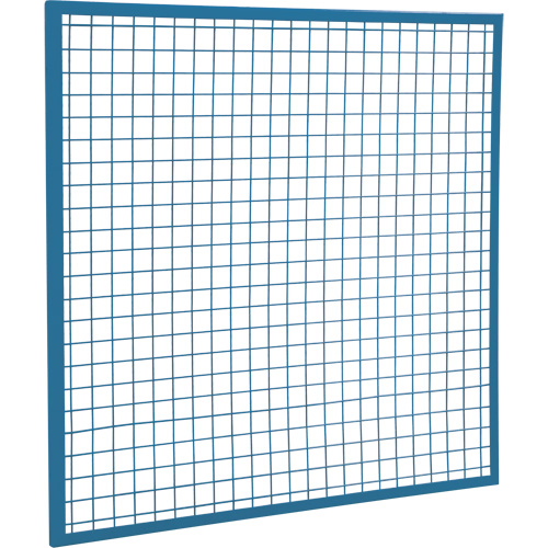 Wire Mesh Partition Components - Panels, 4' H x 4' W We Share Industrial Supply