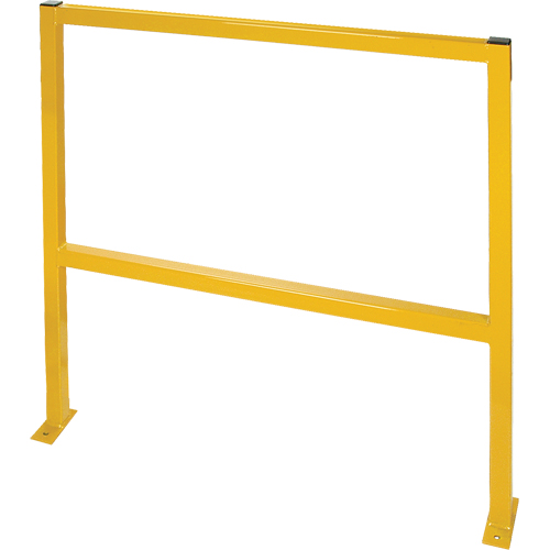 Protecteurs de p&eacute;rim&egrave;tre - Style tubulaire, 48" la x 49-1/2" h, Jaune We Share Industrial Supply