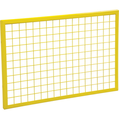 Wire Mesh Partition Components - Panels, 2' H x 3' W We Share Industrial Supply