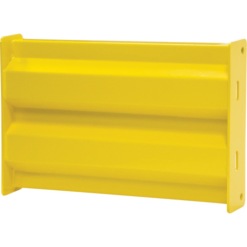Industrial Safety Guard Rail, Steel, 19" L x 12" H, Safety Yellow We Share Industrial Supply