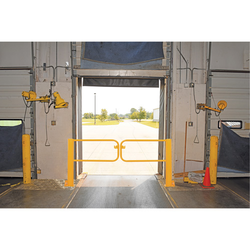 Swivel Dock Gate, 42-1/16" H x 113" W We Share Industrial Supply