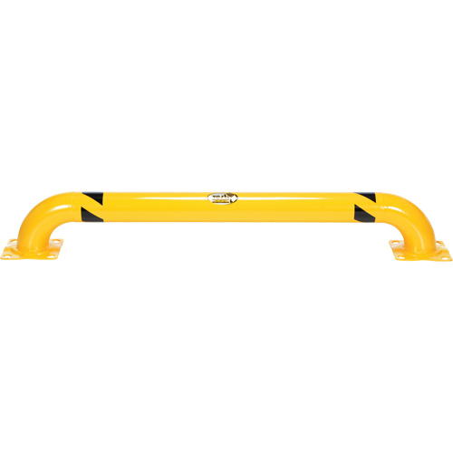 Protecteur de r&acirc;telier &agrave; profil bas, 5,3' la x 0,74' h, Jaune We Share Industrial Supply