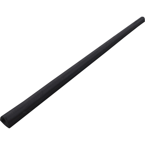 Butoir en caoutchouc extrud&eacute;, Caoutchouc, 4-1/8" la x 120" lo x 3-7/8" p We Share Industrial Supply