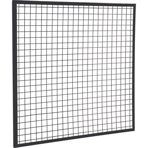 Wire Mesh Partition Panel, 4' H x 4' W We Share Industrial Supply