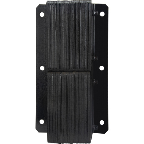 Butoirs de quai lamell&eacute;s, Vertical, Caoutchouc, 11" la x 4" p x 24" h We Share Industrial Supply