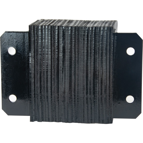 Butoirs de quai lamell&eacute;s, Horizontal, Caoutchouc, 12" la x 6" p x 10" h We Share Industrial Supply