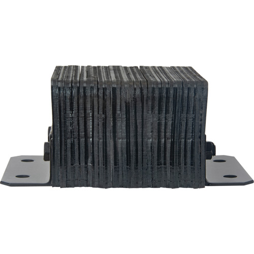 Butoirs de quai lamell&eacute;s, Horizontal, Caoutchouc, 12" la x 6" p x 10" h We Share Industrial Supply