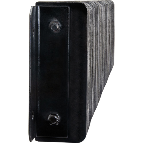 Laminated Dock Bumpers, Horizontal, Rubber, 36" W x 4" D x 12" H We Share Industrial Supply