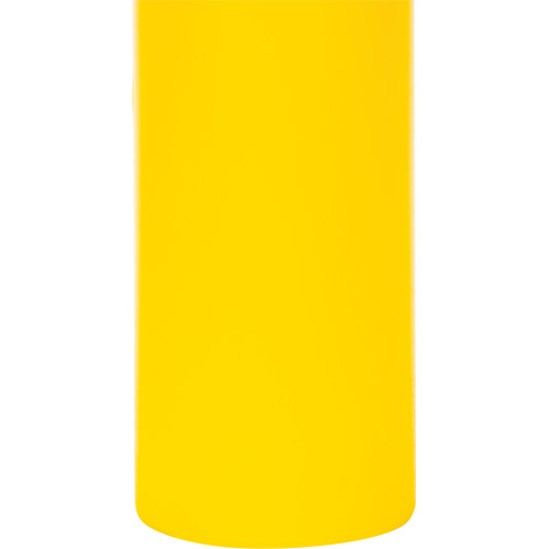 Polyethylene Bollard Cover, 4-1/2" Dia. x 64" L, Red/Yellow We Share Industrial Supply