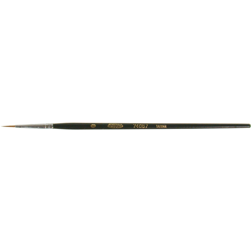 Pinceau d'artiste, Largeur de la brosse de 1/16", Martre rouge, Manche &agrave; Bois We Share Industrial Supply