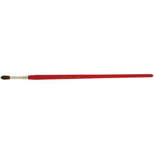 Round Marking Paint Brush, 1/4" Brush Width, Camel Hair, Wood Handle We Share Industrial Supply