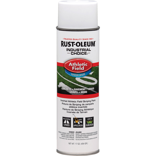 Industrial Choice&reg; AF1600 Athletic Field Striping Paint, White, 17 oz., Aerosol Can We Share Industrial Supply