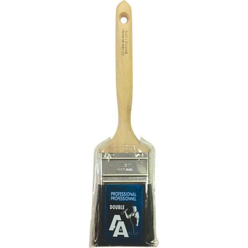 Pinceau &agrave; soies droites, Soies, Manche Bois, Largeur de 2-1/2" We Share Industrial Supply