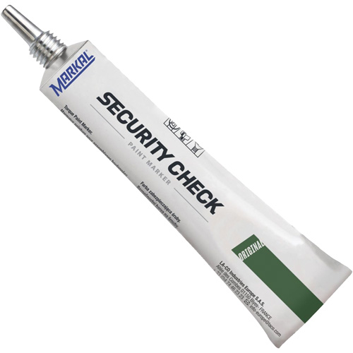 Security Check Paint Marker, 1.7 oz., Tube, Green We Share Industrial Supply