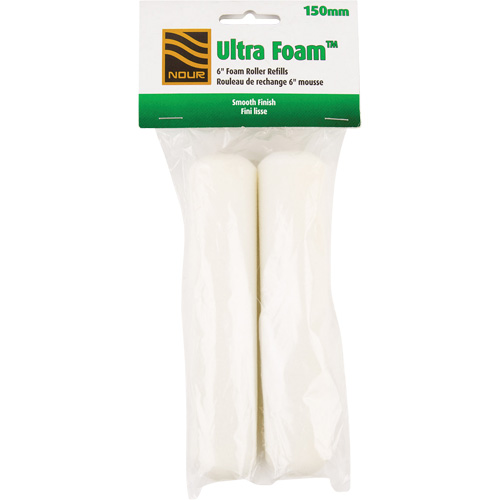 Rouleaux &agrave; peinture haute densit&eacute; Ultra Foam, Nap 9,525 mm (3/8"), 152,4 mm (6") l We Share Industrial Supply