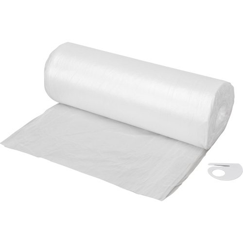 Drop sheet, 400' L x 9' W, Plastic We Share Industrial Supply