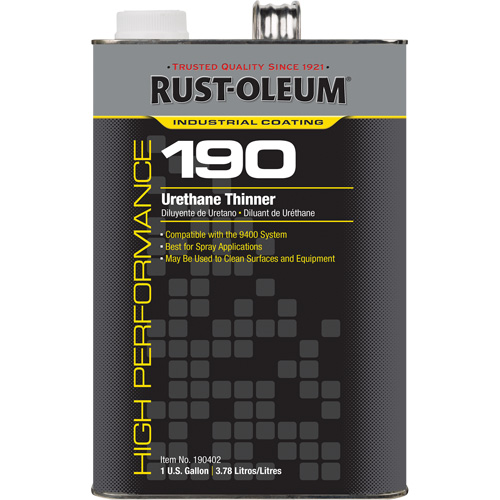 190 Urethane Thinner, Gallon, 1 gal. We Share Industrial Supply