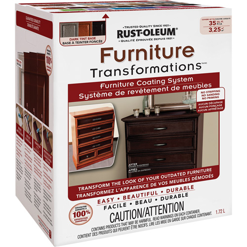 Furniture Transformations&reg; Furniture Coating System, 1.72 L, Kit, Tint Base We Share Industrial Supply