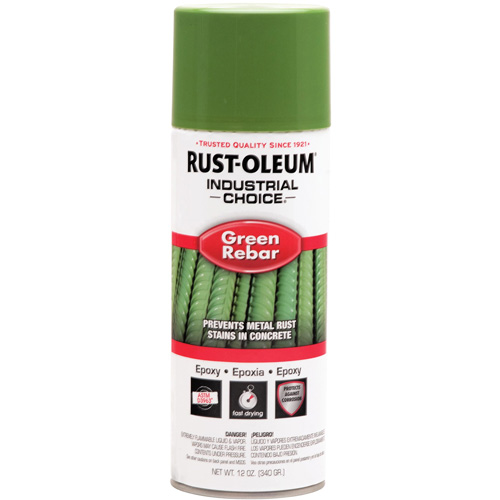 Industrial Choice&reg; RB1600 System Rebar Epoxy Spray, Green Rebar, 12 fl. oz., Aerosol Can We Share Industrial Supply