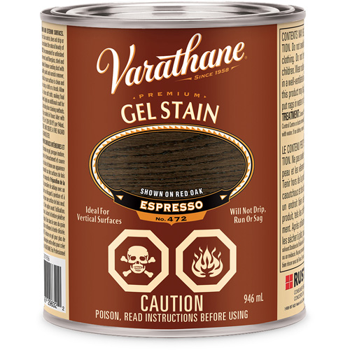 Varathane&reg; Premium Gel Stain, 946 ml, Espresso We Share Industrial Supply