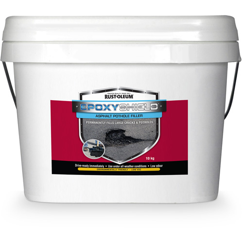 EpoxyShield&reg; Asphalt Pothole Filler, Pail, Black We Share Industrial Supply