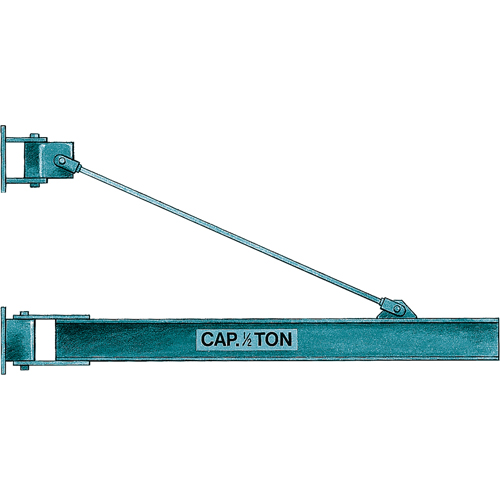 Potences, Poutre en I, Largeur de semelle de 4-5/8", Capacit&eacute; de 4000 lb (2 tonnes) We Share Industrial Supply