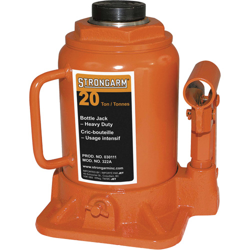 322A Cric-bouteille, 20 tonne(s), 14-3/4" Hauteur &eacute;lev&eacute;e We Share Industrial Supply