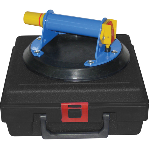 Ventouses de levage manuel - Ventouses a/m&eacute;canisme &agrave; pompe, 8" dia., Capacit&eacute; 123 lb We Share Industrial Supply