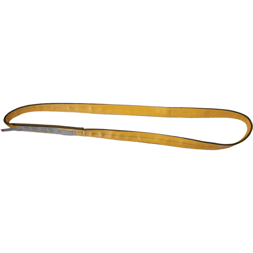 &eacute;lingues de levage en polyester, Pli Double, Sans fin, Type 5, 4" la x 3' lo, Capacit&eacute; verticale 22000 lb We Share Industrial Supply