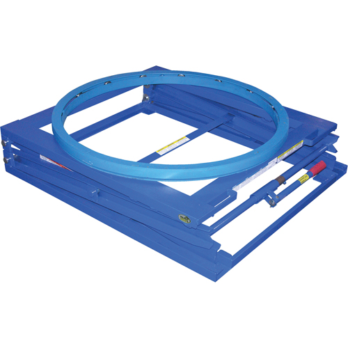 Adjustable Pallet Stand, 42-1/4" L x 40" W, 4000 lbs. Cap. We Share Industrial Supply