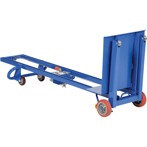 Empileur &agrave; plateforme, M&eacute;canisme Treuil manuel, Capacit&eacute; de 400 lb, Levage max de 58" We Share Industrial Supply