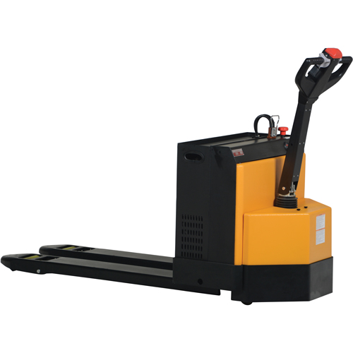 Fully Powered Electric Pallet Truck, 4500 lbs. Cap., 48" L x 30.25" W We Share Industrial Supply