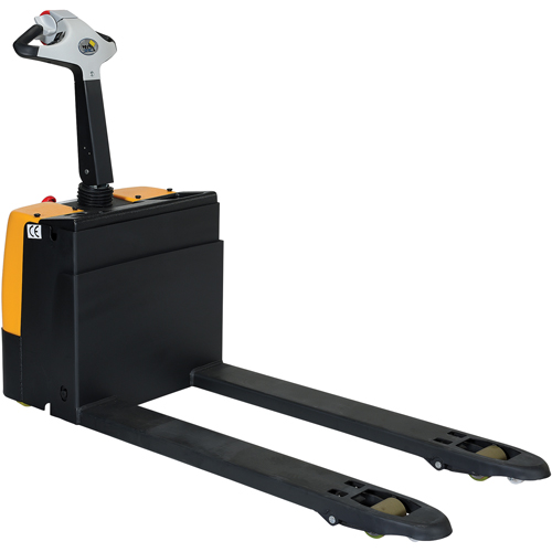 Transpalette &eacute;lectrique motoris&eacute;, Capacit&eacute; 3300 lb, 48" lo x 28,25" la We Share Industrial Supply