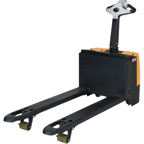 Fully Powered Electric Pallet Truck, 3000 lbs. Cap., 47" L x 25" W We Share Industrial Supply