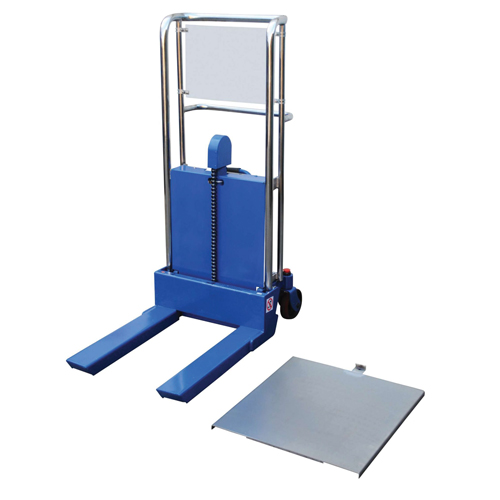 Hefti-Lift Load Stacker, Foot Pump Operated, 880 lbs. Capacity, 35" Max Lift We Share Industrial Supply