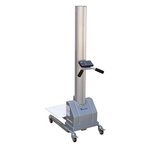 Quick Lift Stacker, Electric Operated, 175 lbs. Capacity, 57" Max Lift We Share Industrial Supply