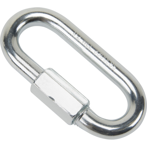 Zinc Plated Quick Link, 3300 lbs (1.65 tons), 1/2" We Share Industrial Supply