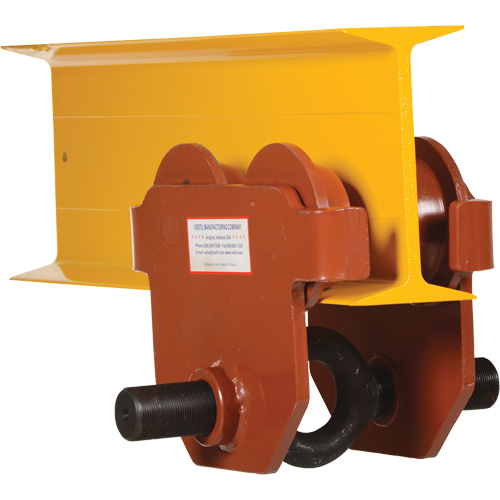 Low Profile Manual Trolley, 6000 lbs. (3 tons) We Share Industrial Supply