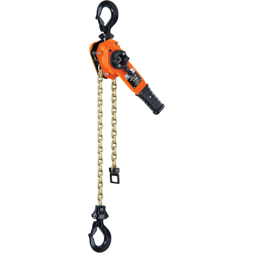 Series 653-A Ratchet Lever Hoist, 5' Lift, 3000 lbs. (1.5 tons) Capacity, Steel Chain We Share Industrial Supply